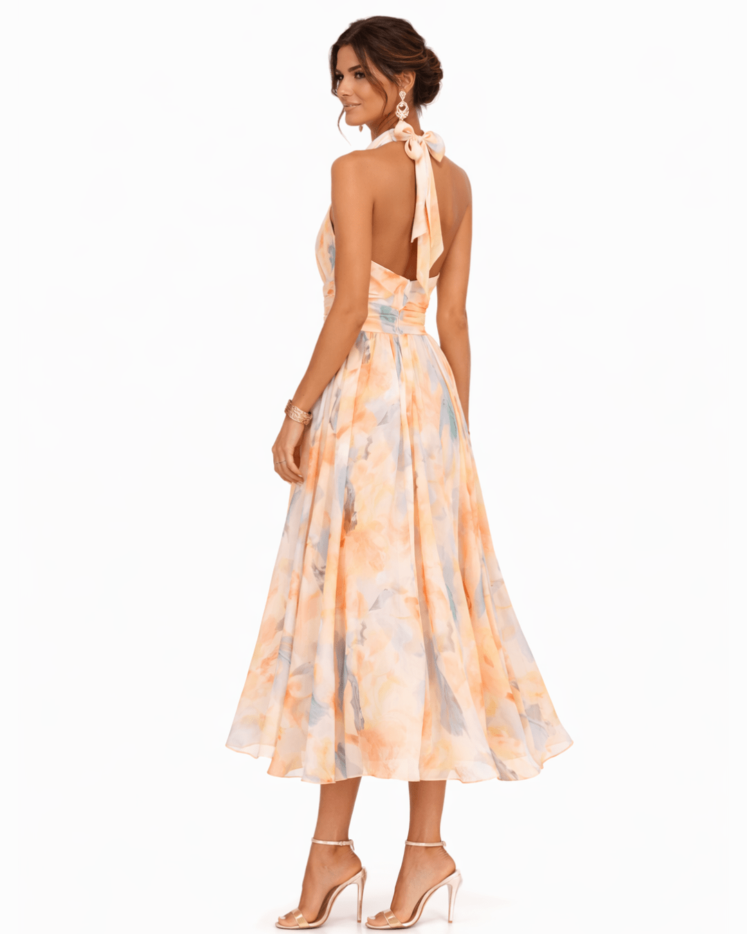 Belina | Halterneckklänning i flytande stil – Lätt elegans för varje tillfälle - Stilfulltdress128737-Picture1-SSBelina | Halterneckklänning i flytande stil – Lätt elegans för varje tillfälle