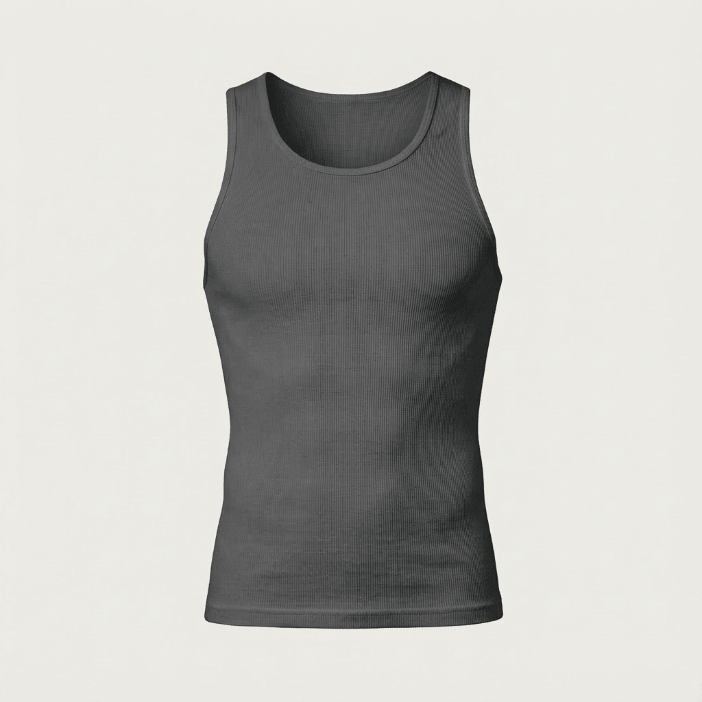 Emmett | Camiseta de Tirantes Ajustada y Elástica - StilfulltMen's shirtsGrisSEmmett | Camiseta de Tirantes Ajustada y Elástica