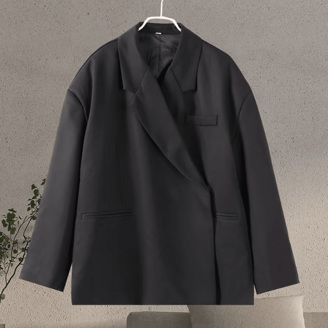 Ilaria | Blazer Oversize con Hombros Caídos - StilfulltWomen's jackets14:200004889#Black;5:100014064NegroSIlaria | Blazer Oversize con Hombros Caídos