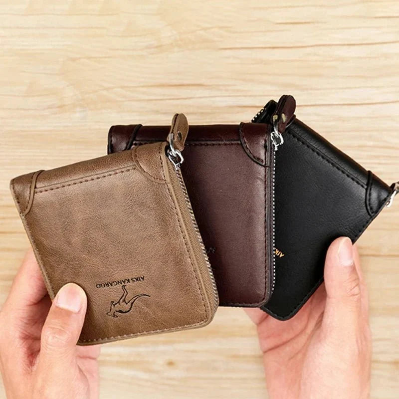Rory men's compact leather wallet