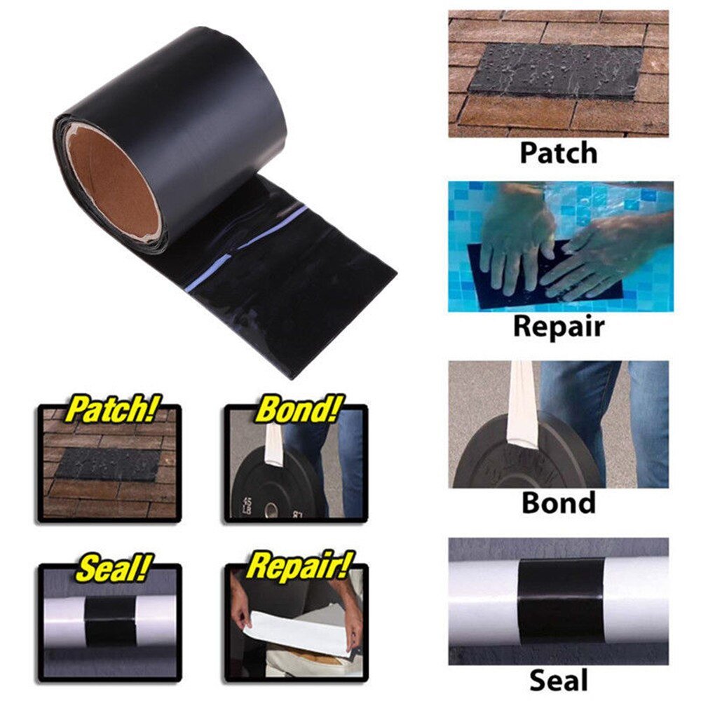 Sealix | Cinta Adhesiva Reparadora Resistente al Agua - StilfulltHome repairWATERDICHT-WIT15-QJ3YBlanco150x20 cmSealix | Cinta Adhesiva Reparadora Resistente al Agua