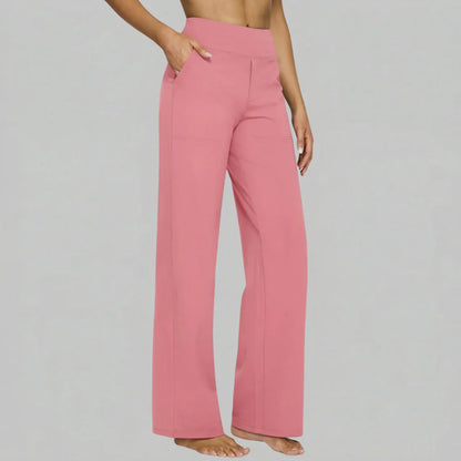 Hadley | Pantalón Ancho Elástico de Talle Alto