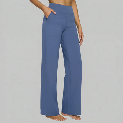 Hadley | Pantalón Ancho Elástico de Talle Alto