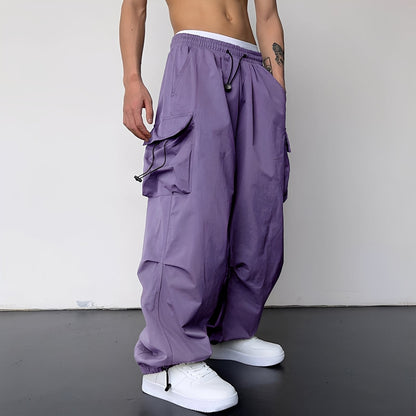 Enzo | Pantalón Cargo Holgado de Hombre con Bajo Ajustable