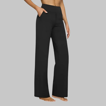 Hadley | Pantalón Ancho Elástico de Talle Alto