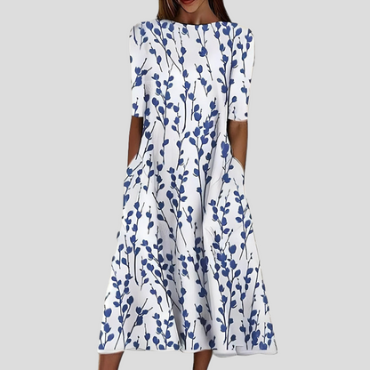 Maren | Vestido Midi Floral de Verano
