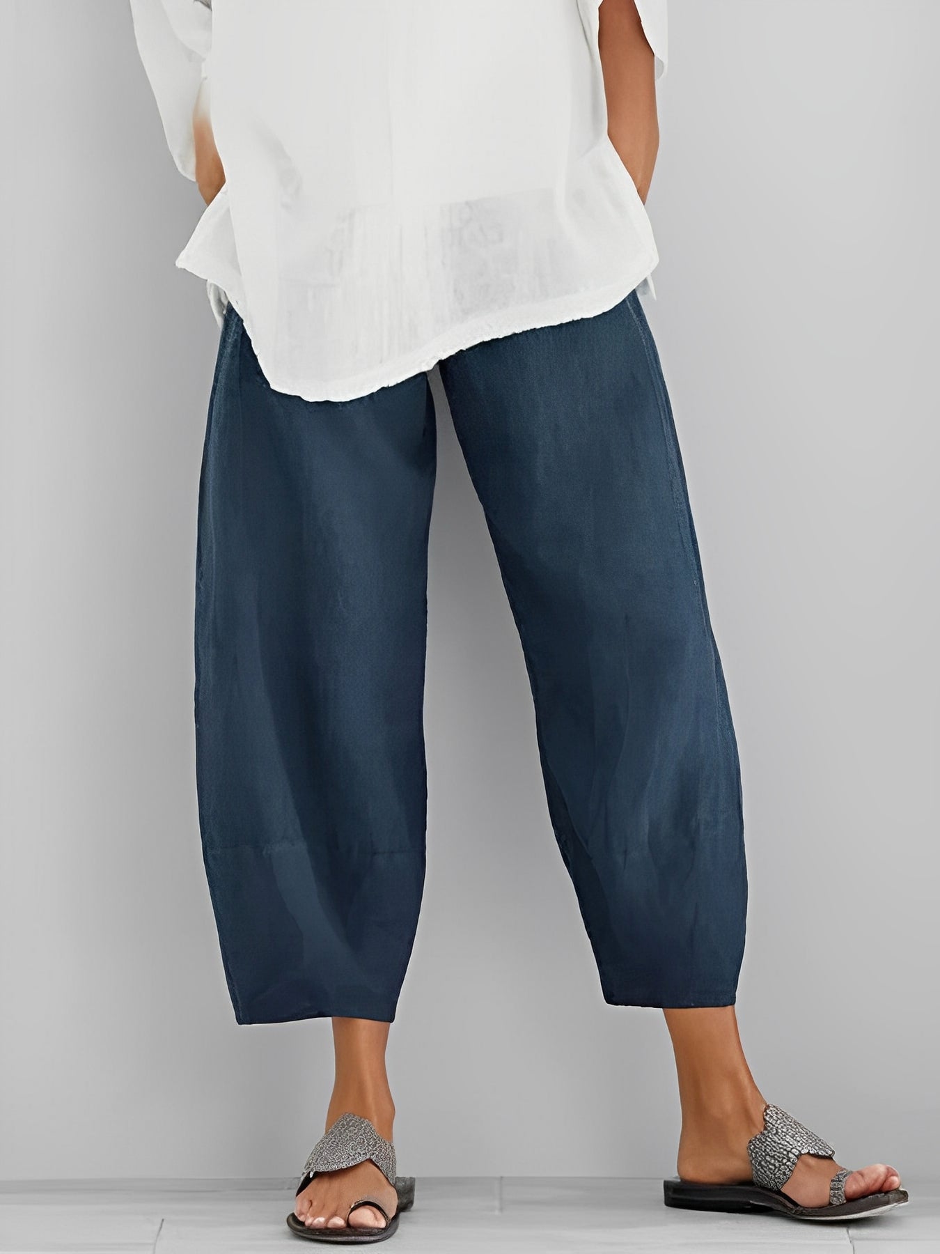 Sloane | Pantalones Holgados y Transpirables de Verano