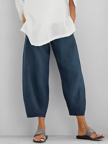 Sloane | Pantalones Holgados y Transpirables de Verano