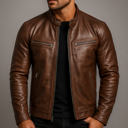 Griffin | Chaqueta de Piel Vintage