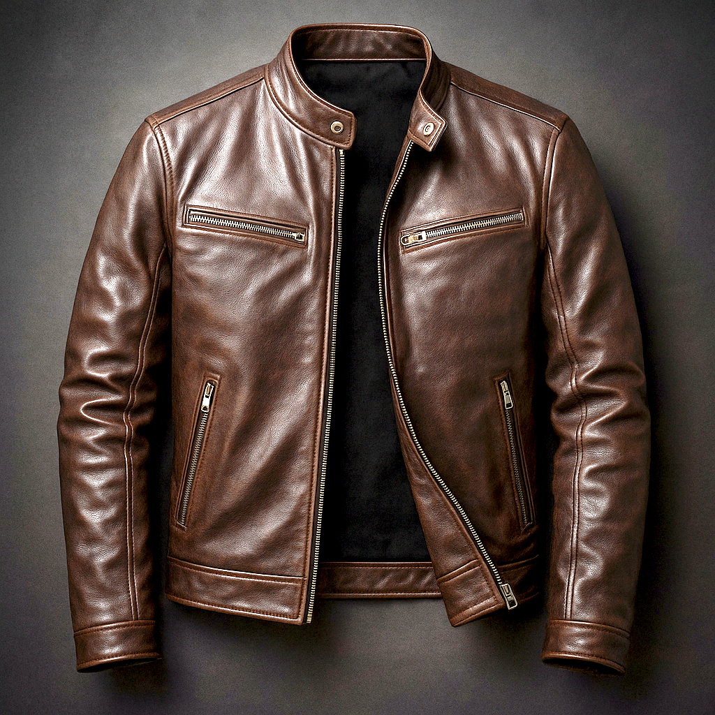 Griffin | Chaqueta de Piel Vintage