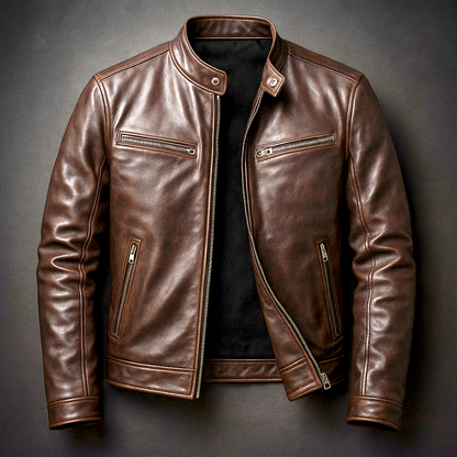 Griffin | Chaqueta de Piel Vintage