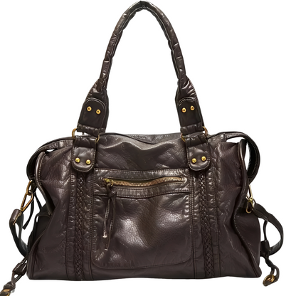 Mirella | Bolso de Hombro Amplio de Mujer con Cremallera