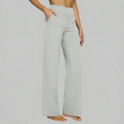 Hadley | Pantalón Ancho Elástico de Talle Alto