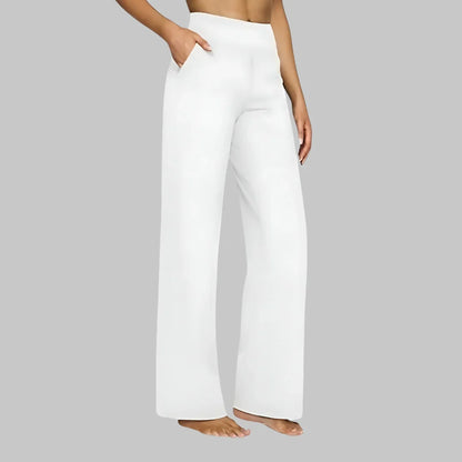 Hadley | Pantalón Ancho Elástico de Talle Alto