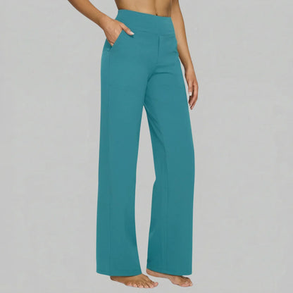 Hadley | Pantalón Ancho Elástico de Talle Alto
