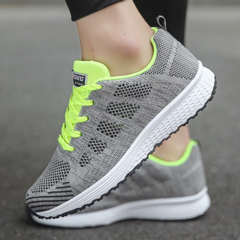 Bellamy | Zapatillas de Punto Transpirable con Cordones