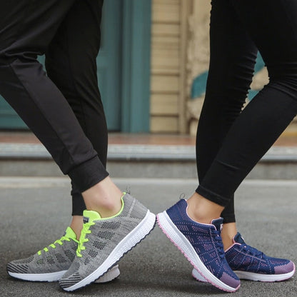 Bellamy | Zapatillas de Punto Transpirable con Cordones