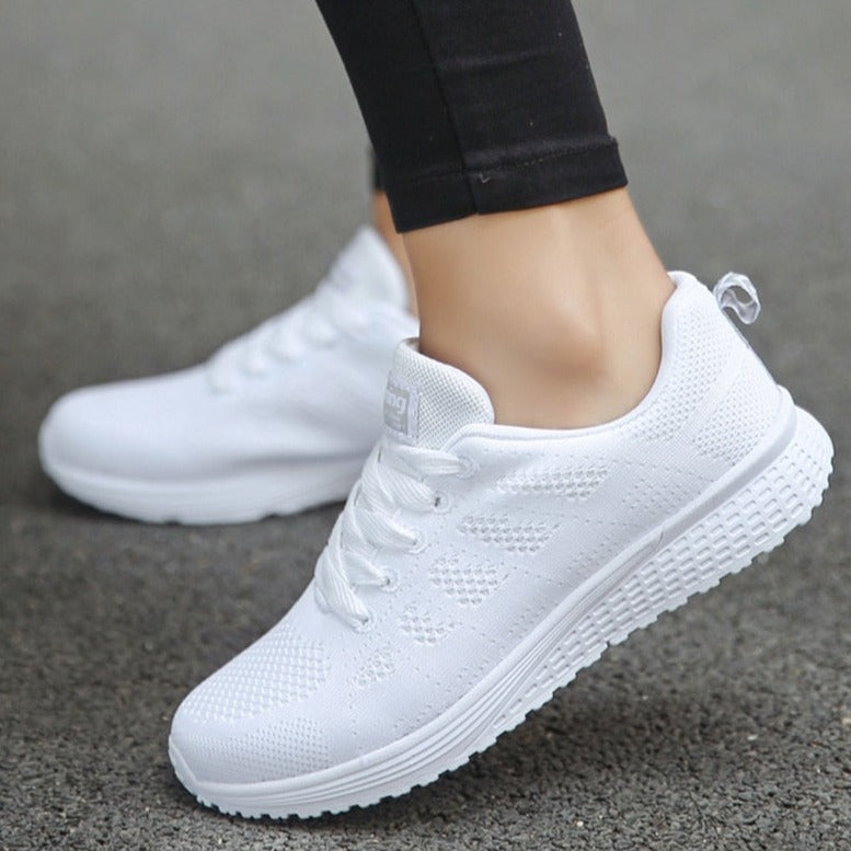 Bellamy | Zapatillas de Punto Transpirable con Cordones