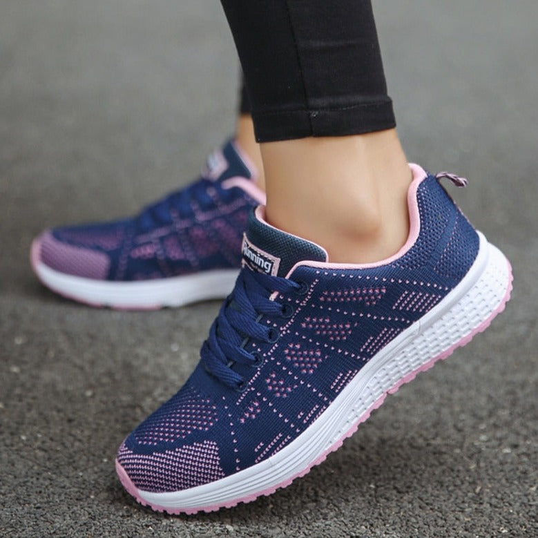 Bellamy | Zapatillas de Punto Transpirable con Cordones