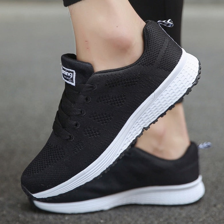 Bellamy | Zapatillas de Punto Transpirable con Cordones