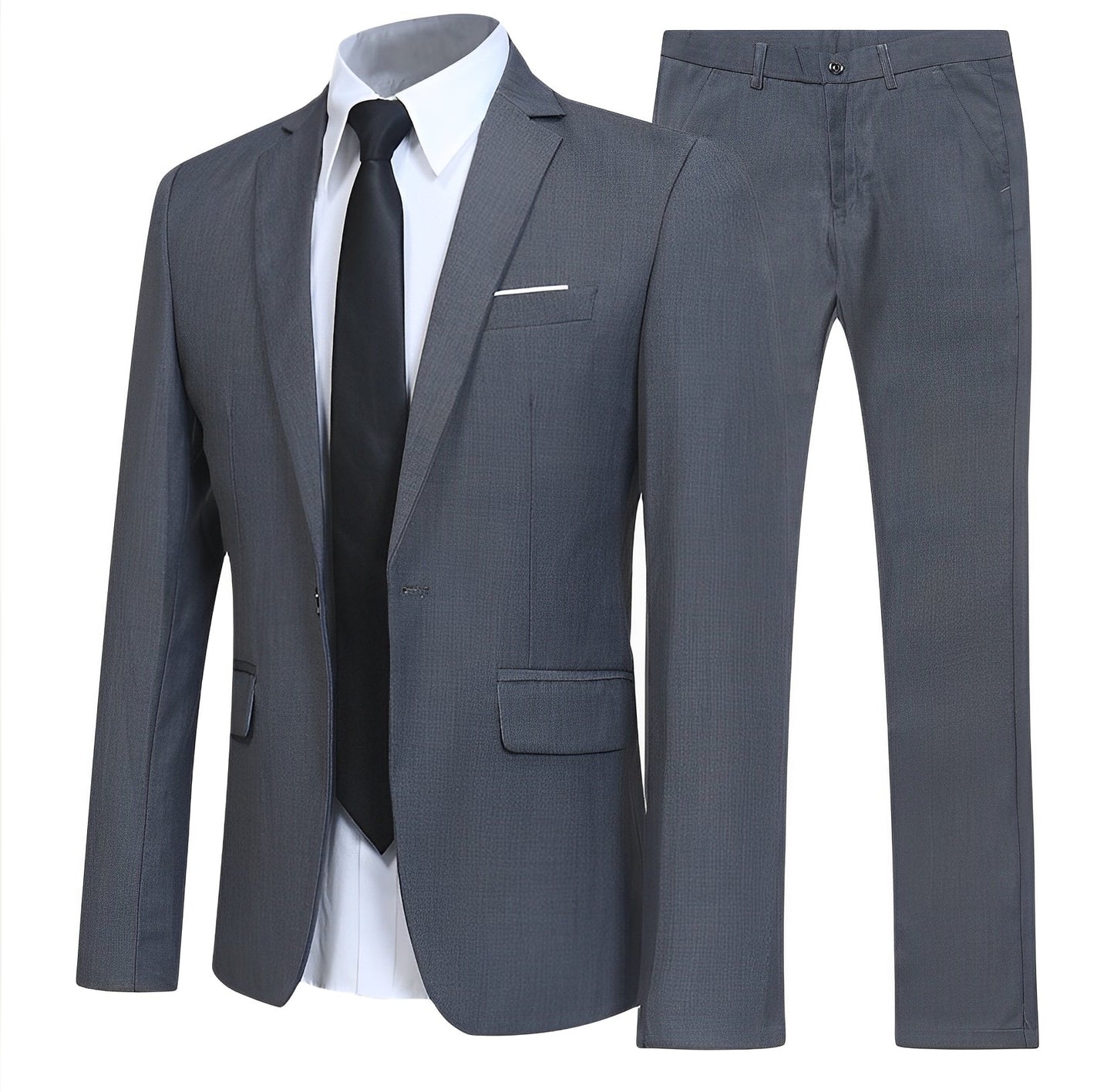 Beckett | Traje de Dos Piezas Liso y Moderno