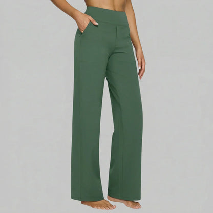 Hadley | Pantalón Ancho Elástico de Talle Alto