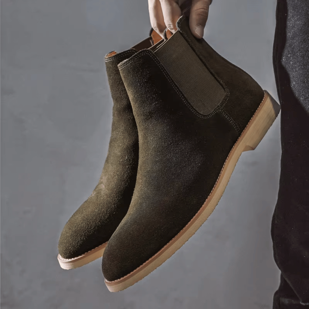 Casimir | Botines Chelsea de Serraje Suaves y Minimalistas