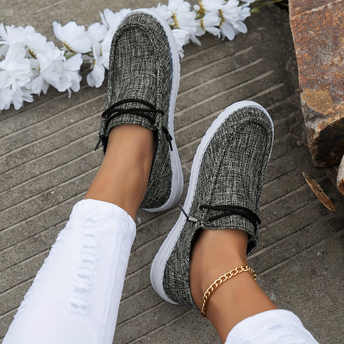 Harlow | Zapatillas Transpirables sin Cordones