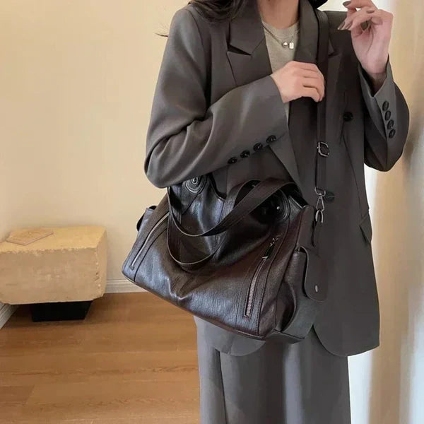 Beatrix | Bolso Tote de Piel Vegana con Bandolera
