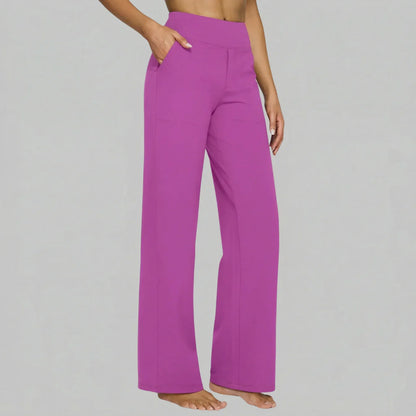 Hadley | Pantalón Ancho Elástico de Talle Alto