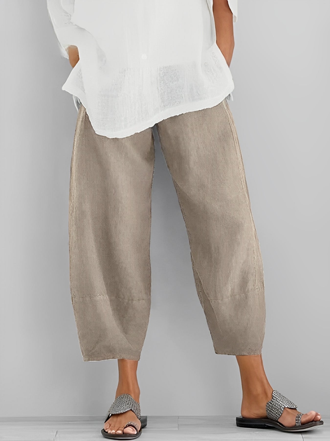Sloane | Pantalones Holgados y Transpirables de Verano