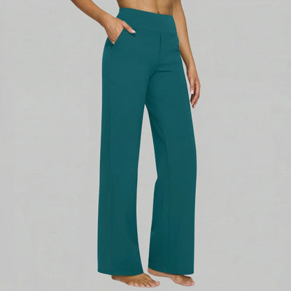 Hadley | Pantalón Ancho Elástico de Talle Alto