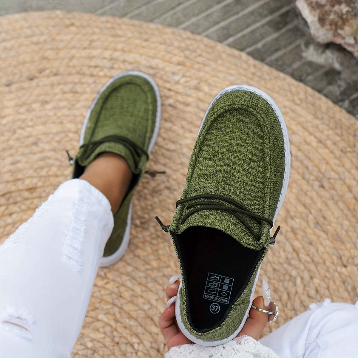 Harlow | Zapatillas Transpirables sin Cordones
