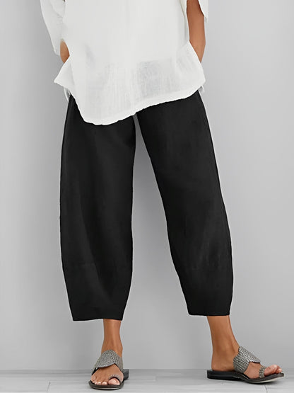 Sloane | Pantalones Holgados y Transpirables de Verano