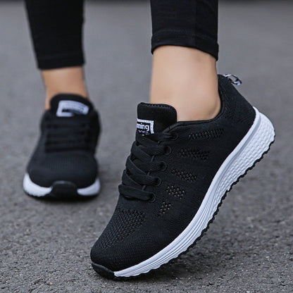 Bellamy | Zapatillas de Punto Transpirable con Cordones