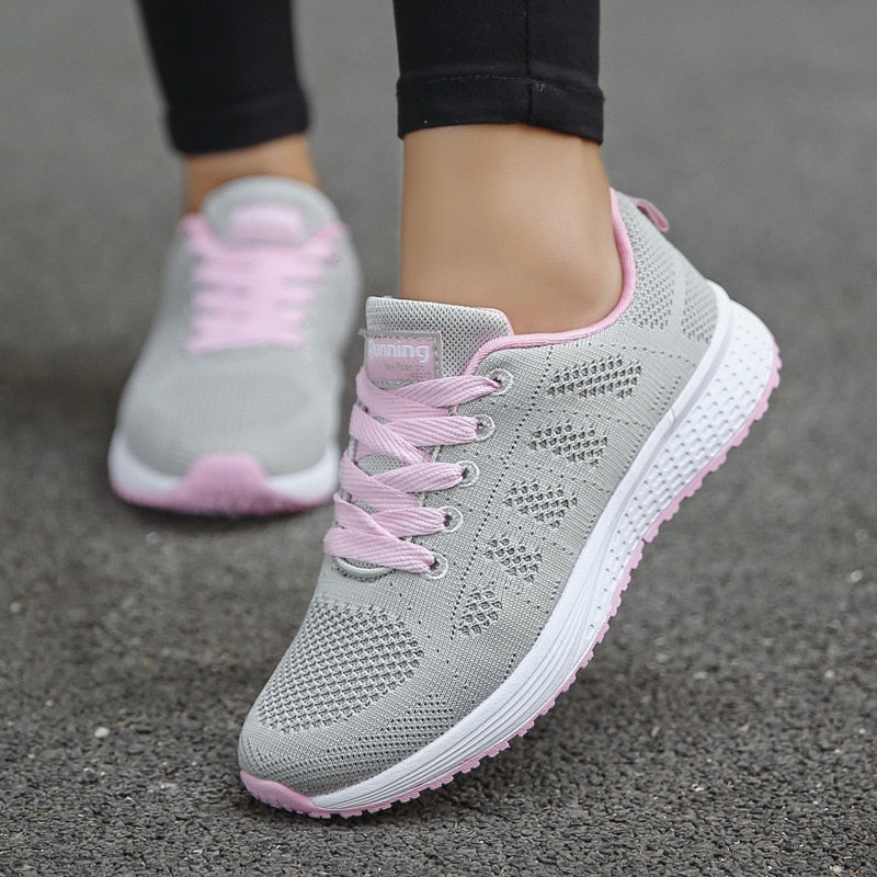 Bellamy | Zapatillas de Punto Transpirable con Cordones