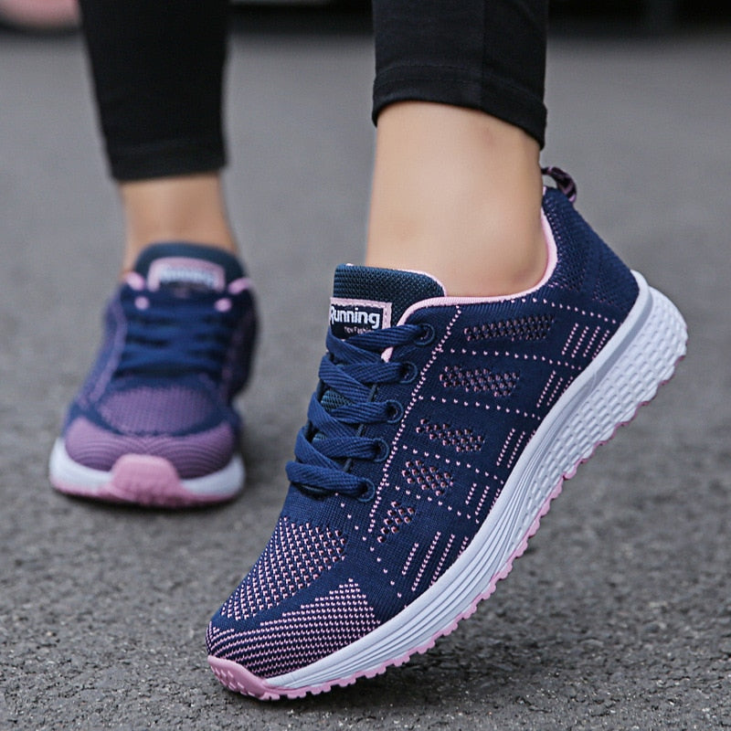 Bellamy | Zapatillas de Punto Transpirable con Cordones