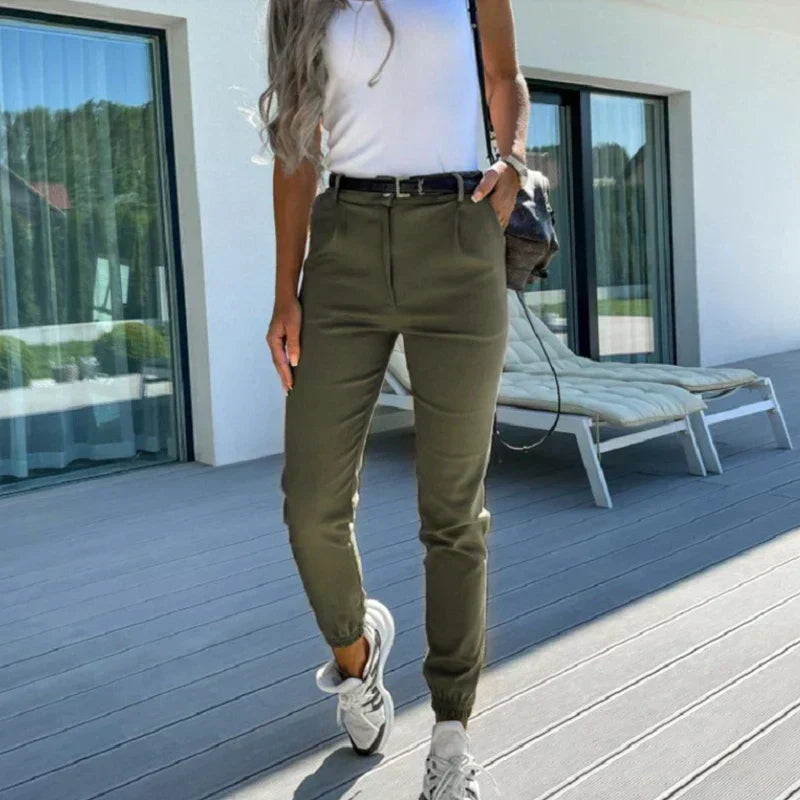 Carlota | Pantalón Jogger de Mujer con Puños Elásticos