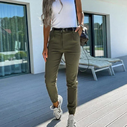 Carlota | Pantalón Jogger de Mujer con Puños Elásticos