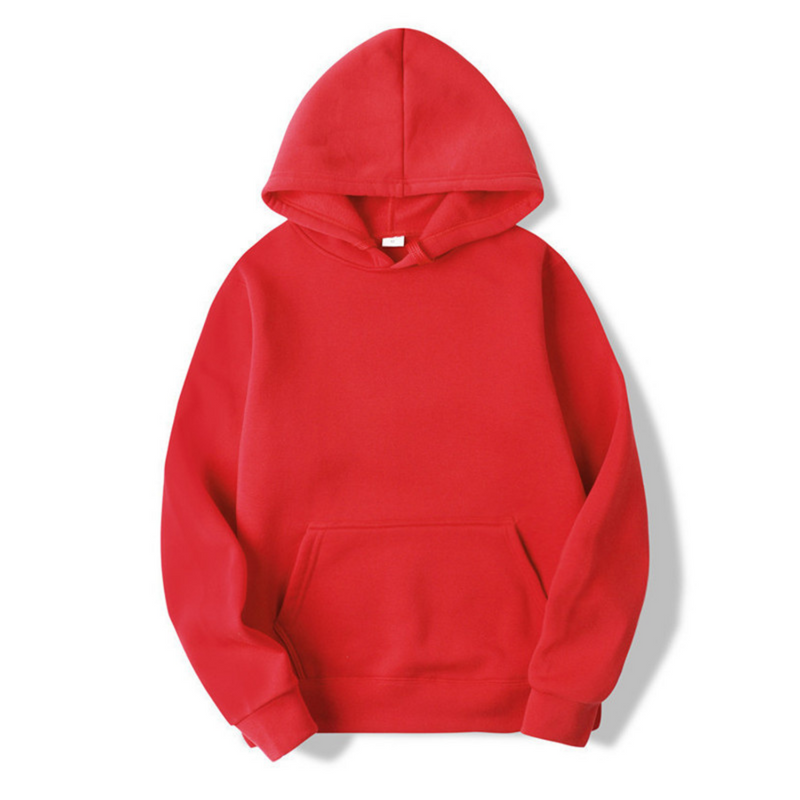 Cormac | Sudadera Lisa con Capucha Ajustable y Bolsillo Canguro