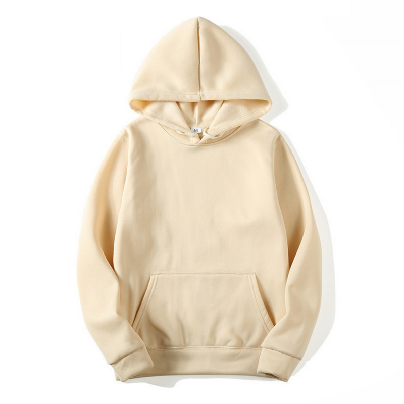 Cormac | Sudadera Lisa con Capucha Ajustable y Bolsillo Canguro