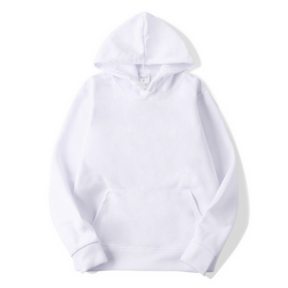 Cormac | Sudadera Lisa con Capucha Ajustable y Bolsillo Canguro