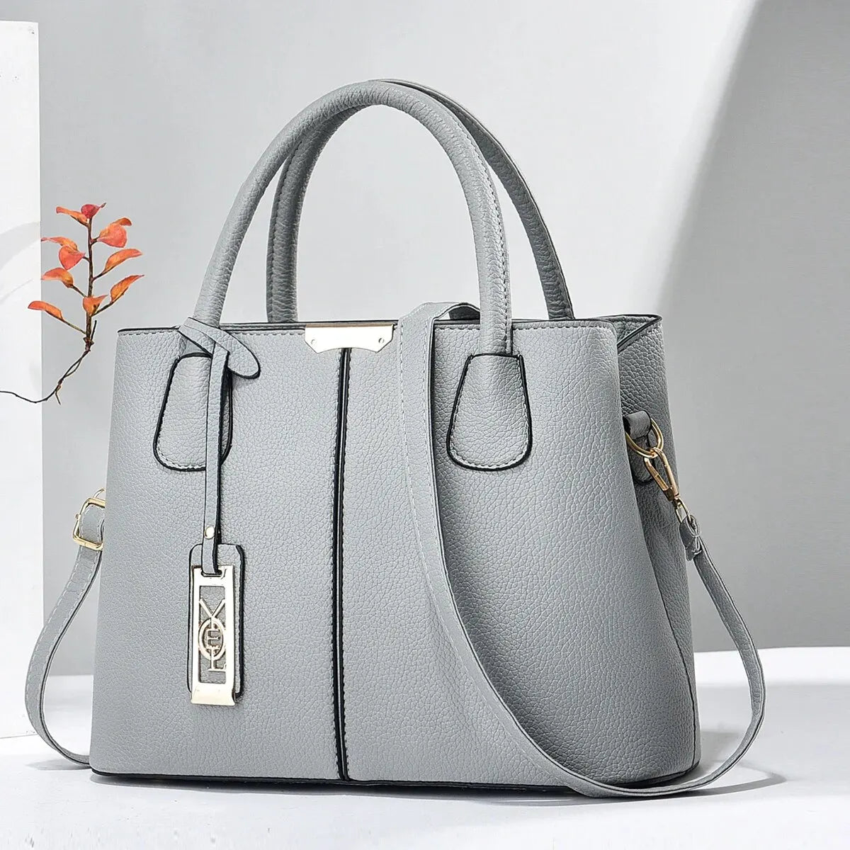 Lucienne | Bolso de Mano Estructurado con Bandolera