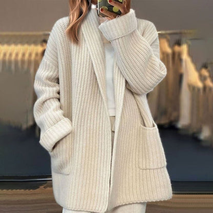 Hedda | Chaqueta de Punto Oversize con Bolsillos