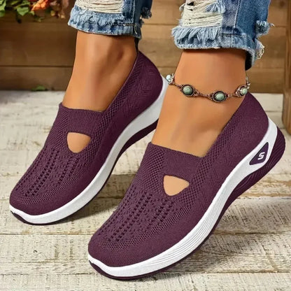 Marlowe | Zapatillas de Mujer Caladas con Cuña