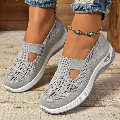 Marlowe | Zapatillas de Mujer Caladas con Cuña