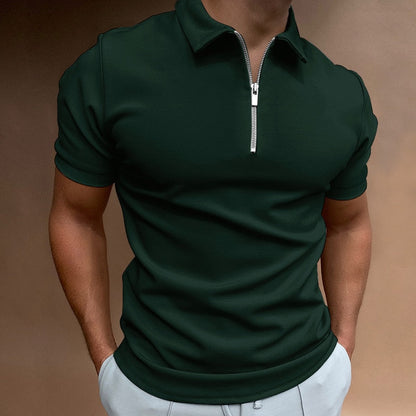 Sawyer | Polo Ajustado con Cremallera