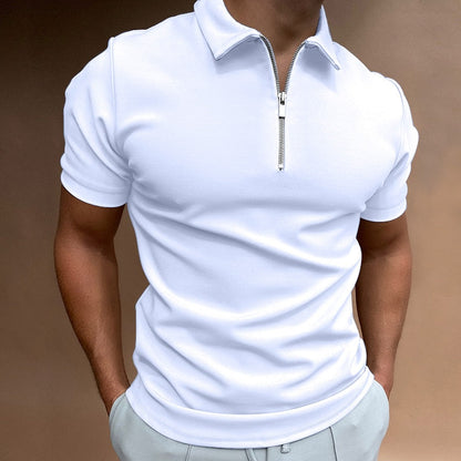 Sawyer | Polo Ajustado con Cremallera