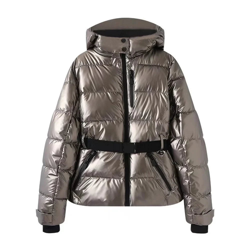 Solveig | Chaqueta de Esquí Acolchada con Capucha