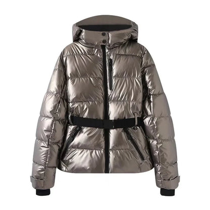 Solveig | Chaqueta de Esquí Acolchada con Capucha